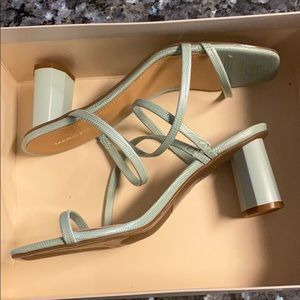 Marc Fisher heels  NIB blue mule